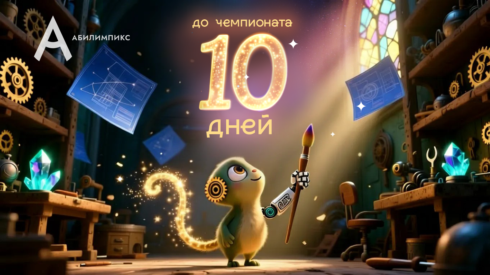 10 дней до Национального чемпионата «Абилимпикс» 2025!